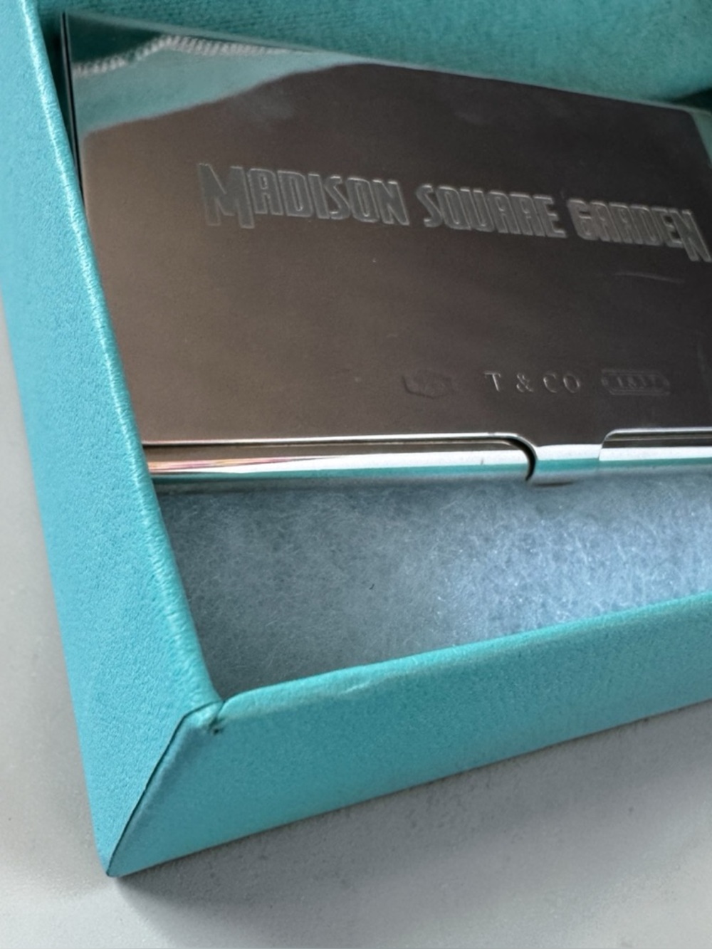 Tiffany & Co. 1837 Sterling Silver Business or Credit Card Holder - Picture 4 of 10